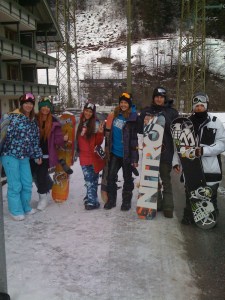 Outside Girlylegs Flat