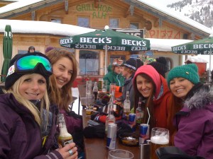 Christmas day beer break