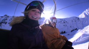 My friend Anna and I