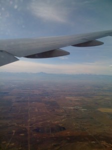 Coming into Denver