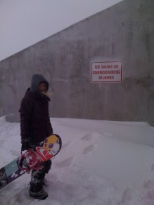 Ice Rink ledge, Park City