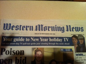 Weston Morning News 28/12/13