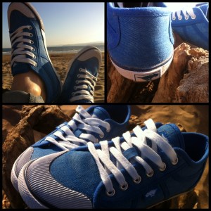 Amaya Shoe: Sidewalk Chalk Blue