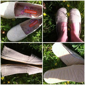 Willow Shoe: Sand Bag Linen Natural