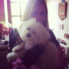 Reunited with the dog!!!