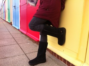 Sugar Daddy Suede in Black